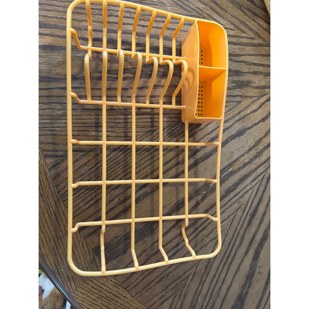 Vintage toy dish rack
